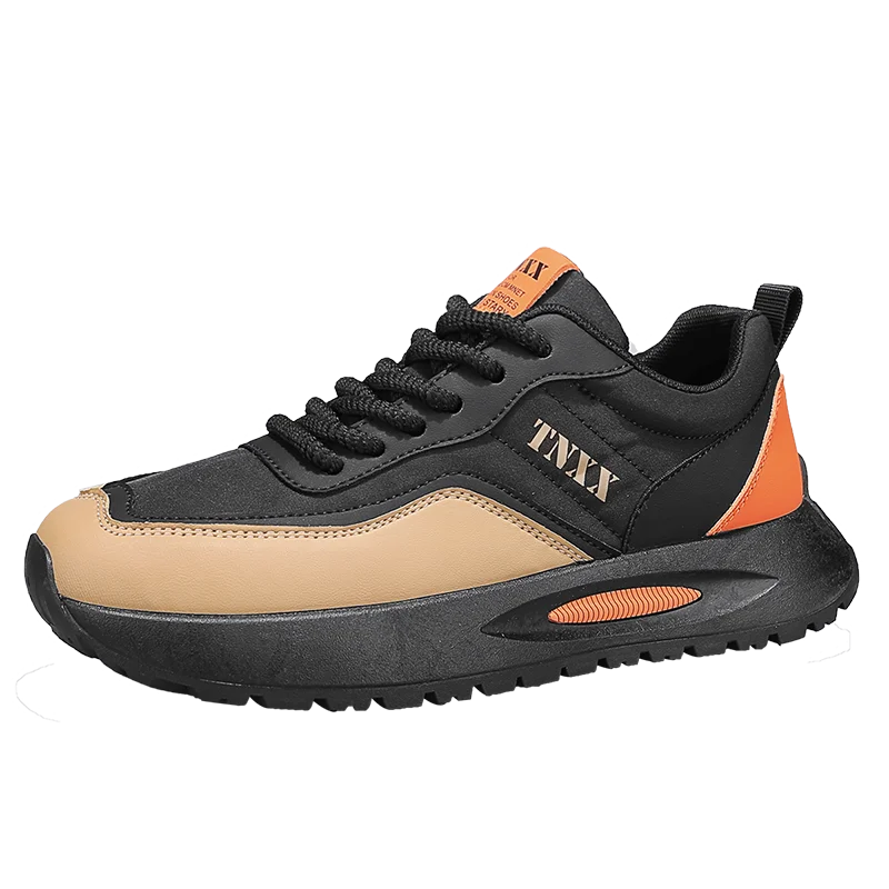 New Casual Sneakers Breathable Male Sneaker Round Toe Platform Outdoor Non-slip Comfortable Fashion Shoe Trend Shoes for Men Good Vibrations