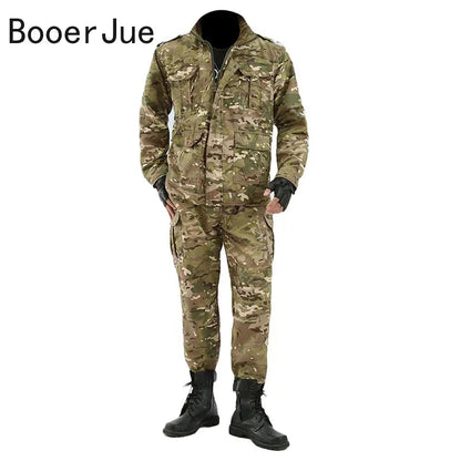 Black Python Pattern Wear-resistant Overalls Labor Insurance Cloth Uniform Men's Soft Tracksuit Outdoor Suit Designer Clothes Good Vibrations