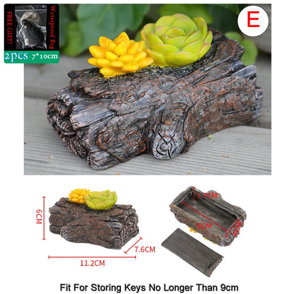Sight Secret Rock Stone Shape Key Safe Box Hidden Storage Compartment For Home Garden RV Spare Keys Safes Free Gift Zipper Bag GOOD Vibrations Adult Super Store