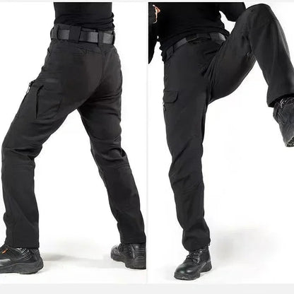 Waterproof Shark Skin Tactical Sets Mens Thicken Fleece New Soft Shell Combat Jackets+windproof Warm Cargo Pant 2 Piece Set Good Vibrations