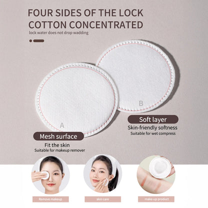 80/100/150Pcs Cotton Pads Disposable for Facial Make Up Nail Polish Remover Round Soft Face Cleansing Remover Makeup Tools Good Vibrations