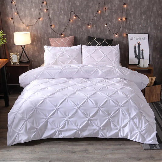 Queen Comfort Set 3Pieces, Gray Bed in a Bag Comforter Set for Bedroom, Beddding Sets without Comforter, Duvet cover&Pillowcases Good Vibrations