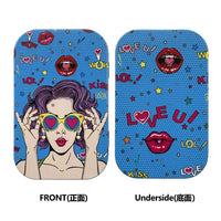 Tinplate Cigarette Case Tobacco Storage Box Flip Cap Humidor Rolling Paper Box Jewelry Candy Coin Key Fishing Organizer Sealed Good Vibrations Adult Super Store