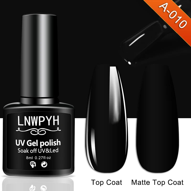 Nail Gel Polish 36 Color Gel Nail Polish Semi Permanent Gel Vernis Base Top Coat Nail Art Manicure Soak Off LED UV Gel Varnishes Good Vibrations