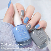 Air Dry Nail Polish 10ml 0.35 oz Water Based Non Toxic Odorless Quick Dry Toenail Finger Gel No Lamp Baking Nail Art Manicure Good Vibrations