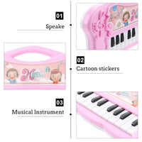 Piano Toy Keyboard Toddler Kids Electronic Musical Toys Music Educational Early Mini Children Instruments Instrument Infant Good Vibrations
