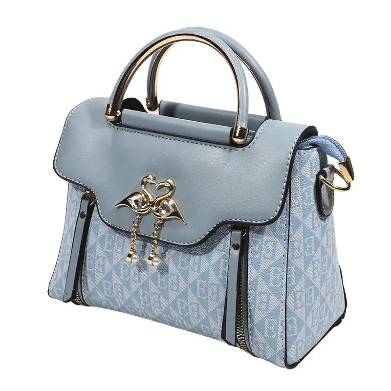 High Quality Bags Fashion Print Leather Shoulder Bag Luxury Design Shoulder Bag Elegant Small Square Bag Good Vibrations Adult Super Store