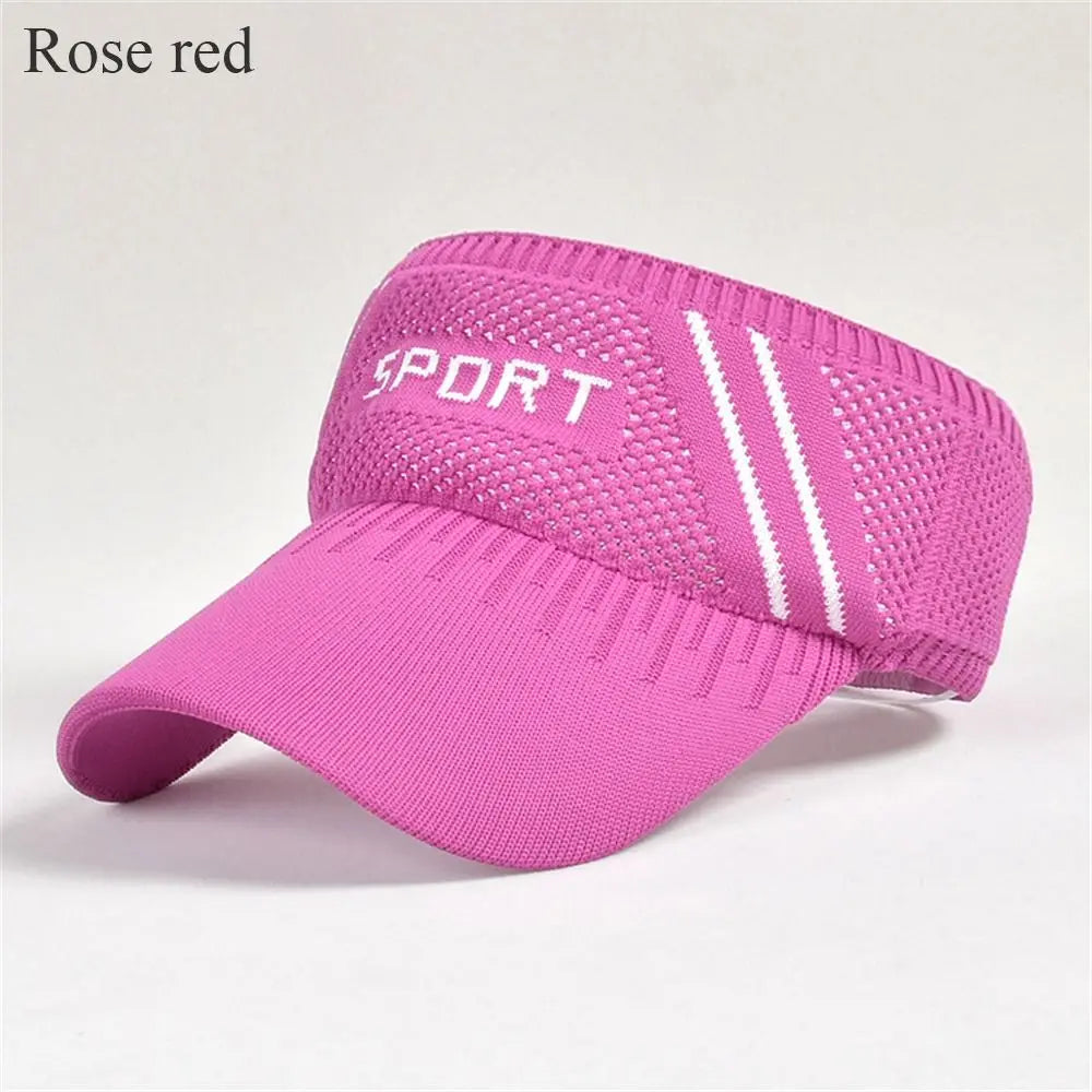 Women Hats Sunscreen Baseball Cap Outdoor Sport Leisure Sun Protection Breathable Sunshade Hat Sun Hats Ponytail Hat Good Vibrations