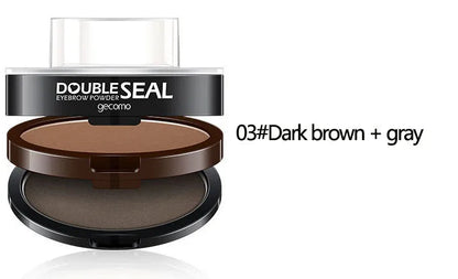 Eyebrow Shadow Set Eyebrow Powder Seal Waterproof Eyebrow Stamp Natural Shape Brow Stamp Powder Quick Makeup Kit Set Good Vibrations