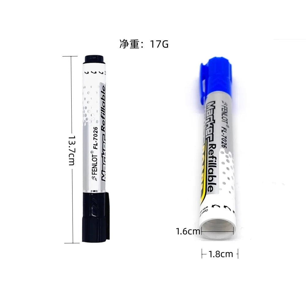 Blue marker safe secret stash container with removable compartment; ideal for discreetly hiding cash and small valuables.