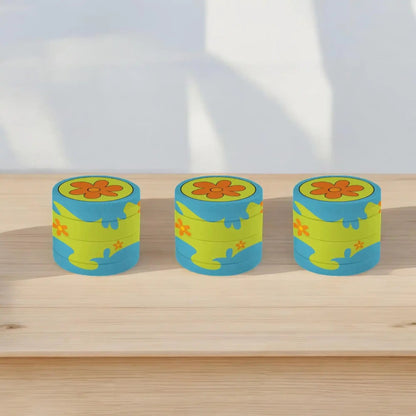 1/2 Pack Daisy Flower Rolling Tray and Herb Grinder Good Vibrations
