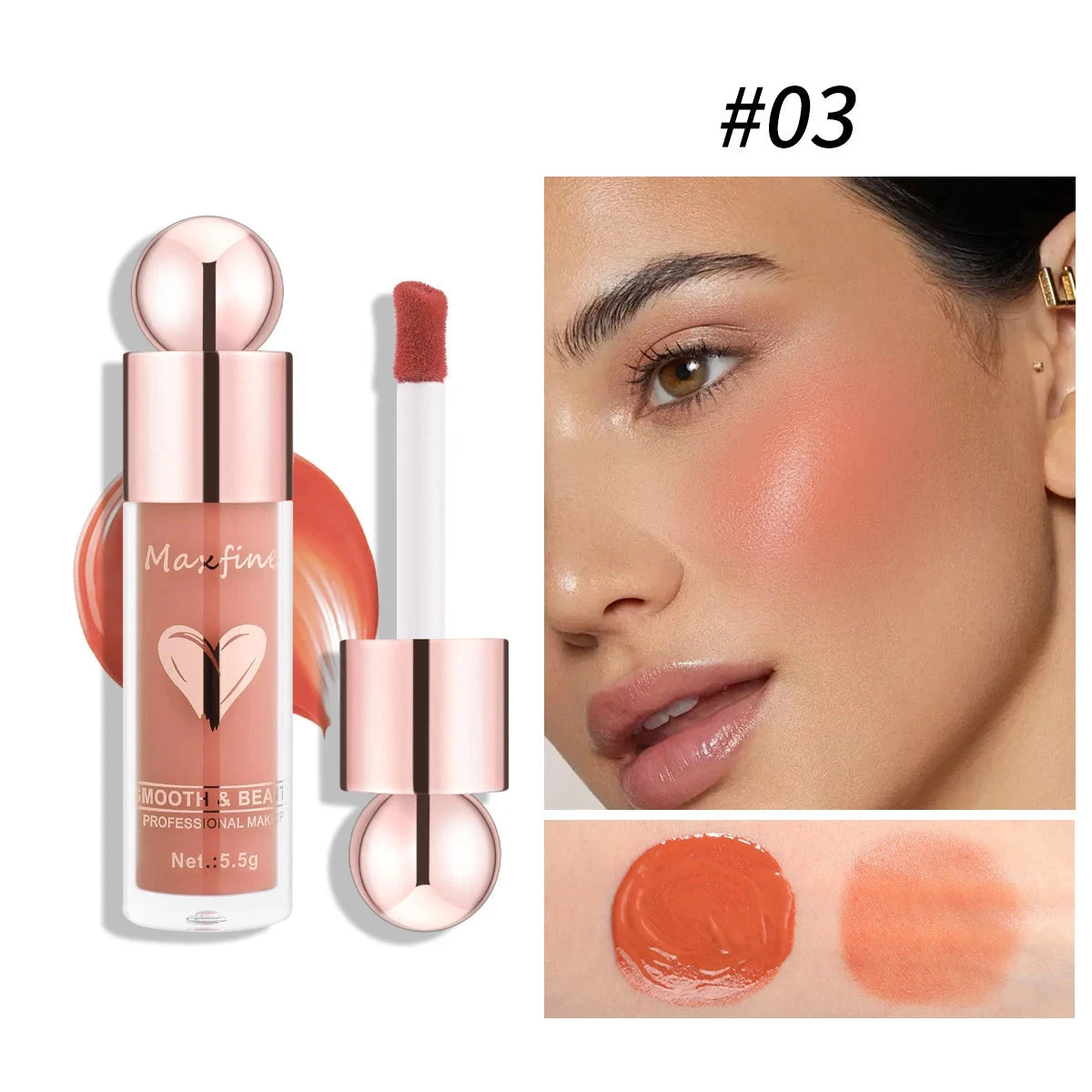 Liquid blush when applied with a hydrating touch can brighten your complexion keep your makeup on without smudge Good Vibrations