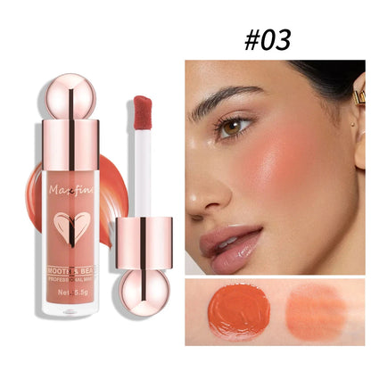 Liquid blush when applied with a hydrating touch can brighten your complexion keep your makeup on without smudge Good Vibrations
