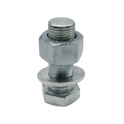 Metal screw bolt stash safe with secret compartment for storing valuables.