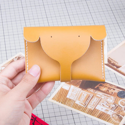 DIY PU Coin Purse Craft Kit Casual Solid Color Cartoon Style Elephant Small Bag Good Vibrations