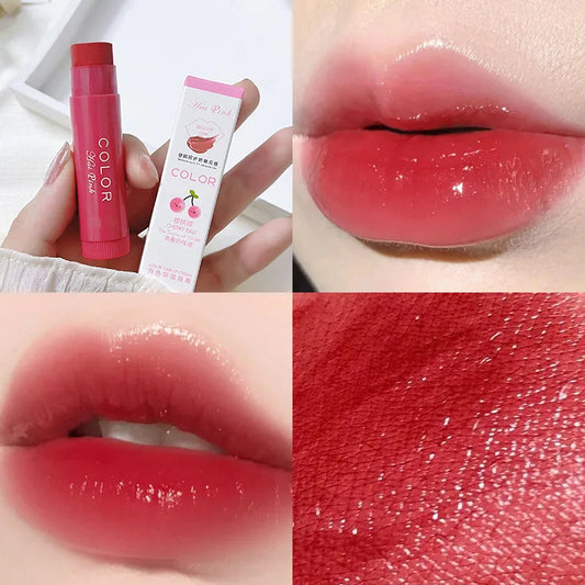 Colored moisturizing lip balm lipstick moisturizing, moisturizing, diluting lip lines, anti-drying lip balm Good Vibrations