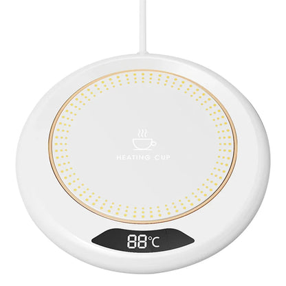 Electric Coffee Warmer USB Plug Coffee Mug Warmer 3 Temperature Setting Portable Cup Warmer for Heating Coffee Beverage Milk Tea Good Vibrations Adult Super Store
