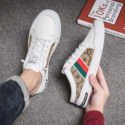 Sandals Man Casual Flat 2025 Fashion Slippers for Men Comfortable Cheap Korean Style Elegant Trend Shoes Original Style Rubber Good Vibrations