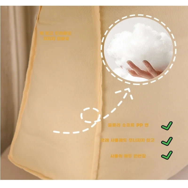 Bedroom Sofa Bedside Cushions Thickened Triangle Soft Bedside Backrest Bay Window Double Bed Pillow Cushions Tatami Triangle Good Vibrations