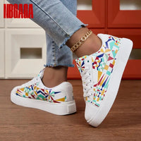 Women's Sneakers Fashion Casual Athletic Shoes Breathable Mesh Lightweight Walking Running Gym Workout Comfortable Shoes Good Vibrations