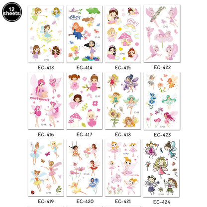 Fairy Party Supplies for Girl Birthday Fairies Enchanted Themed Baby Shower Party Decor Garden Flower Disposable Tableware Decor Good Vibrations