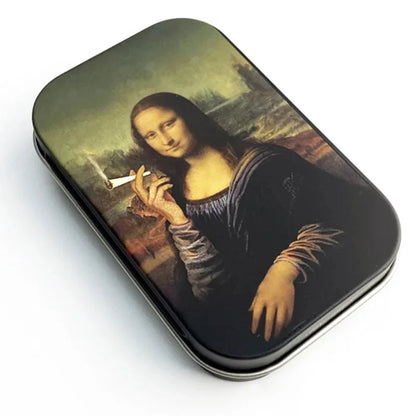 Cigarette Case Box Flip Cap Tobacco Storage Smoke Humidor Rolling Paper Jewelry Candy Coin Key Organizer Tin Flip Gifts Sealed Good Vibrations