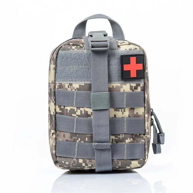 Survival First Aid Kit Survival Full Set Molle Outdoor Gear Emergency Kits Trauma Bag Camping Hiking IFAK Adventures Good Vibrations