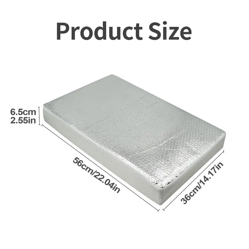 RV Vent Insulator Reflective Waterproof RV Roof Vent Cover Automotive Supplies for Hot Day Winter Camping Road Trip Good Vibrations