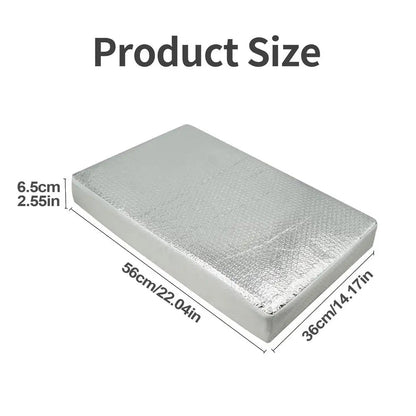 RV Vent Insulator Reflective Waterproof RV Roof Vent Cover Automotive Supplies for Hot Day Winter Camping Road Trip Good Vibrations