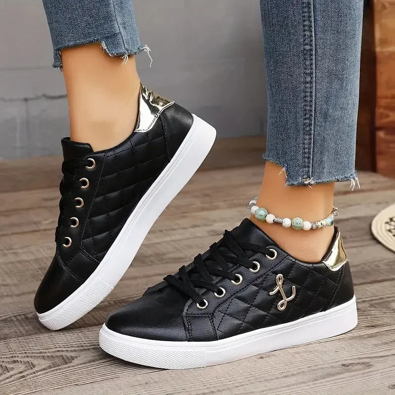 Women Sneakers 2024 Summer Fashion Breathable Shoes Woman Soft Sole Walking Sneakers Casual Women Sneaker White Sneakers Women Good Vibrations