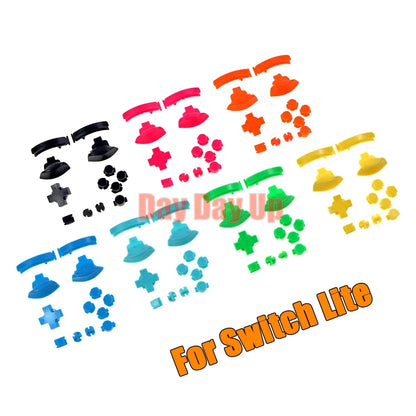 1set OEM New Cross Key Home Button ZL ZR L R Buttons Full Buttons Set For Nintend Switch Lite NS Lite Game Console Good Vibrations