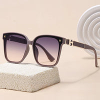 2025 New! Fashion Forward Large Frame Square Unisex Sunglasses UV Protected Ideal for Retro Trend Street Photography Good Vibrations