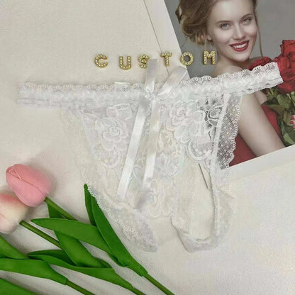 Rhinestone Letter Customizable Lingerie Gifts GOOD Vibrations