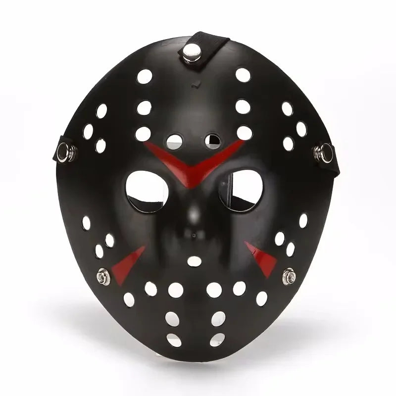 Halloween Gift Movie Hockey Mask Scary Mask Halloween Party Cosplay Masks For Adult Men Popular Halloween Mask Holiday Supplies Good Vibrations
