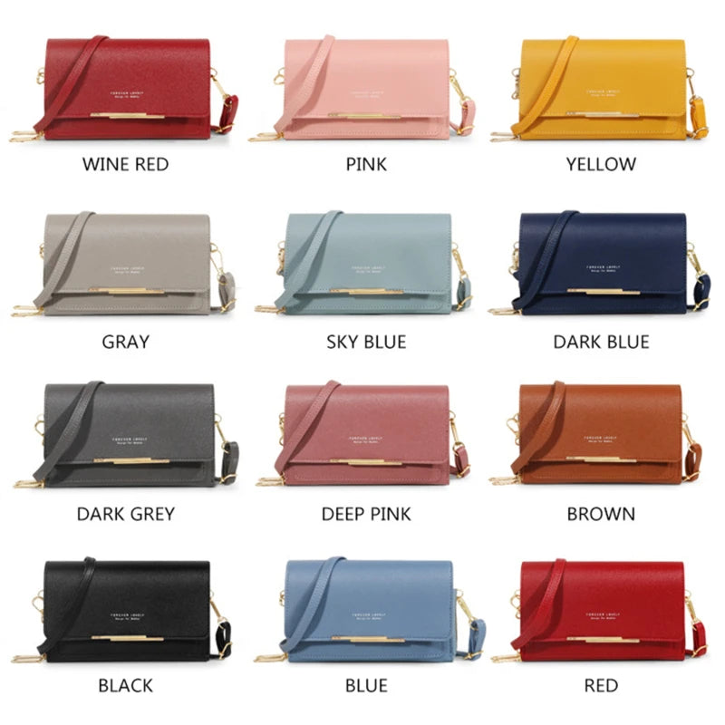 Women's Wallet Korean Handbag Multi Card Large Capacity Casual Shoulder Bag Mobile Phone Packet Fashion New Style Good Vibrations