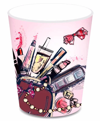 Make Up Spa Party Disposable Tableware Sets Paper Plates Cups Napkins Party Dinnerware Decor Good Vibrations