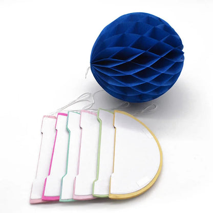 5pcs/lot 10/15cm Decorative Paper Honeycomb Ball Pastel Flower Wedding Kid Birthday Party Decoration Baby Shower Supplies8Z Good Vibrations