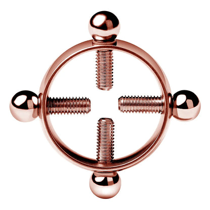 1Pcs Stainless steel cross nipple ring with adjustable nipple clip without piercing Good Vibrations