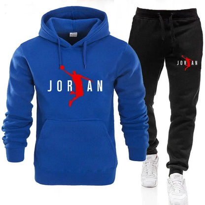 2025 Fall Winter Men's Tracksuit Hoodie Pants 2Pcs Sets Suit Leisure Sweatshirts Sweatpants Fashion Trends Brand Clothing S-3XL Good Vibrations