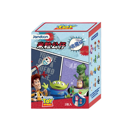 JANDOOM Disney Toy Story Zootopia Stitch Pooh Bear Mickey Mouse Action Figure Blind box Rice Grain Doll Anime Model Toys Gifts Good Vibrations