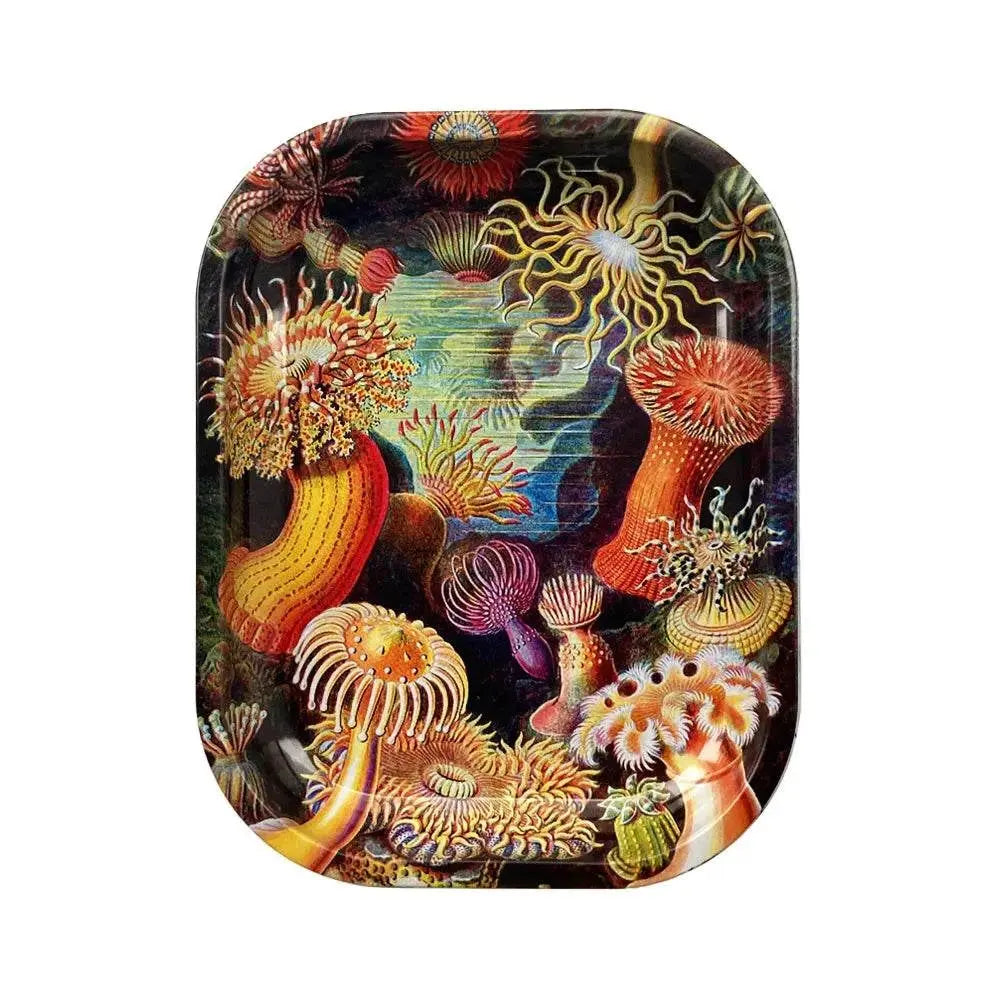 Various Pattern Designs Rolling Tray Herb Tinplate Plate Grinder Tools Rolling Tray 180 x 140 MM Herb Tobacco Smoke Accessories Good Vibrations Adult Super Store