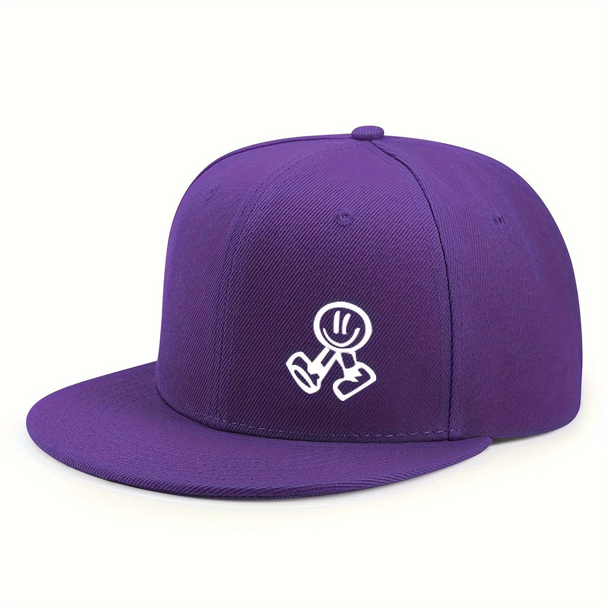 Hats for women in spring and summer, outdoor flat brimmed hats for men, hardtop breathable wide brimmed hip-hop hats, American s Good Vibrations