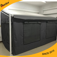 High Quality Portable Motorhome Camper Pop-Up Awnig Tent Double Layer PVC Polyester Fabric Aluminum Pole For Outdoor Camping Good Vibrations