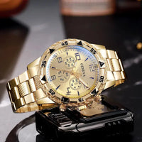 Men Watches Luxury Brand Watches for Men Fashion High Quality Quartz Wristwatches Business Steel Strap Sports Male Clock Good Vibrations