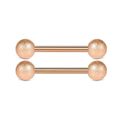 14G Tongue Rings Surgical Steel Straight Barbell Nipplerings Nipple Ring Body Piercing Jewelry Long Barbell Bridge Tongue Rings Good Vibrations