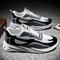 New Trendy Men's Sports Shoes Cushion Running Sneakers Outdoor Leisure Walking Jogging Trainers Soft Sole Breathable Footwear Good Vibrations