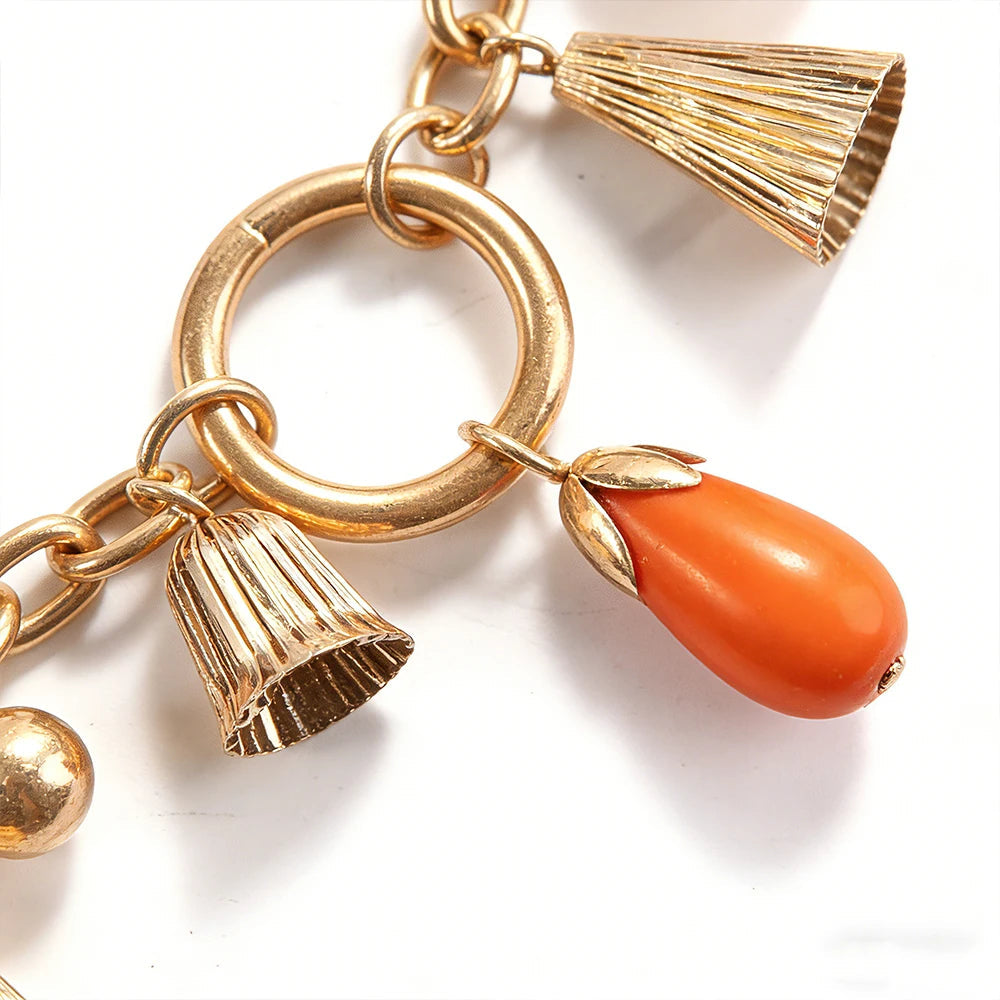 Vibrant Tassel & Bead Set Statement Accessory Ideal For Brunch Date Stylish Outfits To Add Effortless Charm With Dimensional Good Vibrations