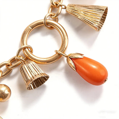 Vibrant Tassel & Bead Set Statement Accessory Ideal For Brunch Date Stylish Outfits To Add Effortless Charm With Dimensional Good Vibrations