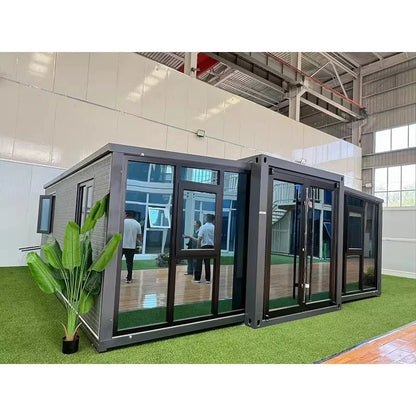 20ft 40ft Expandable Granny Flat Prefabricated Portable Container House Tiny House Prefabricated Foldable Container House Good Vibrations