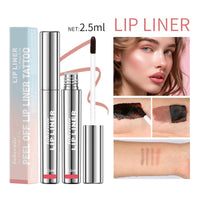4 Colors Peel Off Lip Liner Waterproof Long Lasting Lipliner Pencil Moisturising Lips Gloss Tattoo Lipgloss Lipsticks Cosmetics Good Vibrations